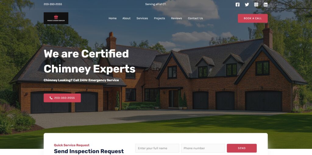 web design for construction companies in CT